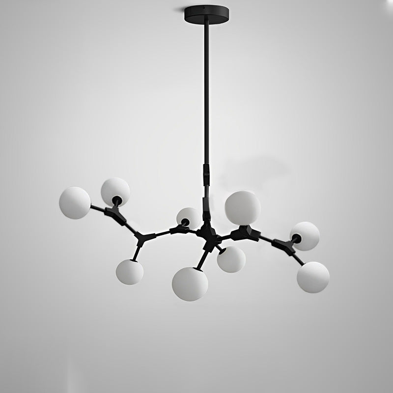 WOMO Branching Bubble Frosted Glass Chandelier-WM2514