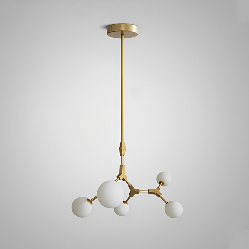 WOMO Branching Bubble Frosted Glass Chandelier-WM2514