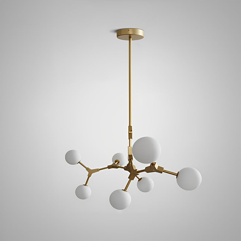 WOMO Branching Bubble Frosted Glass Chandelier-WM2514