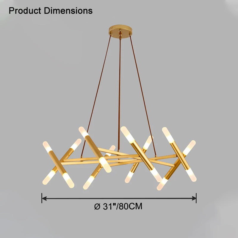 WOMO Modern Candlestick Chandelier-WM2517