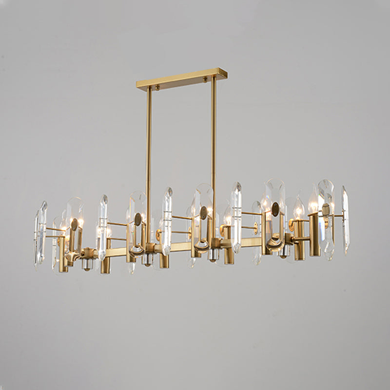 WOMO Linear Crystal Chandelier-WM2459