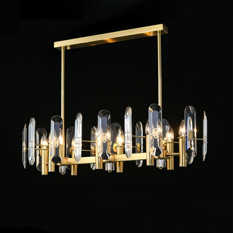WOMO Linear Crystal Chandelier-WM2459