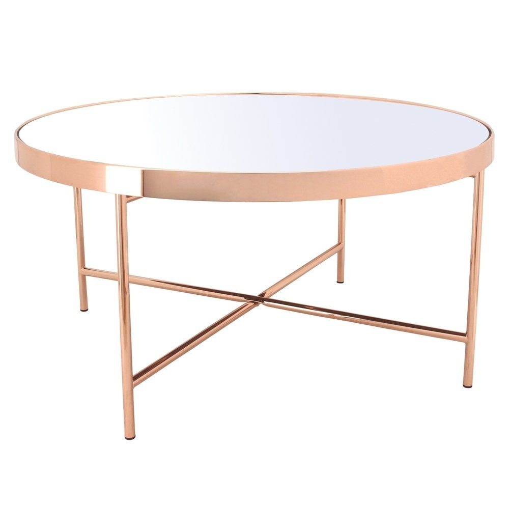 Xander - Mirror Top Round Coffee Table - Nordic Side - 05-27, feed-cl0-over-80-dollars, feed-cl1-furniture, gfurn, hide-if-international, modern-furniture, us-ship