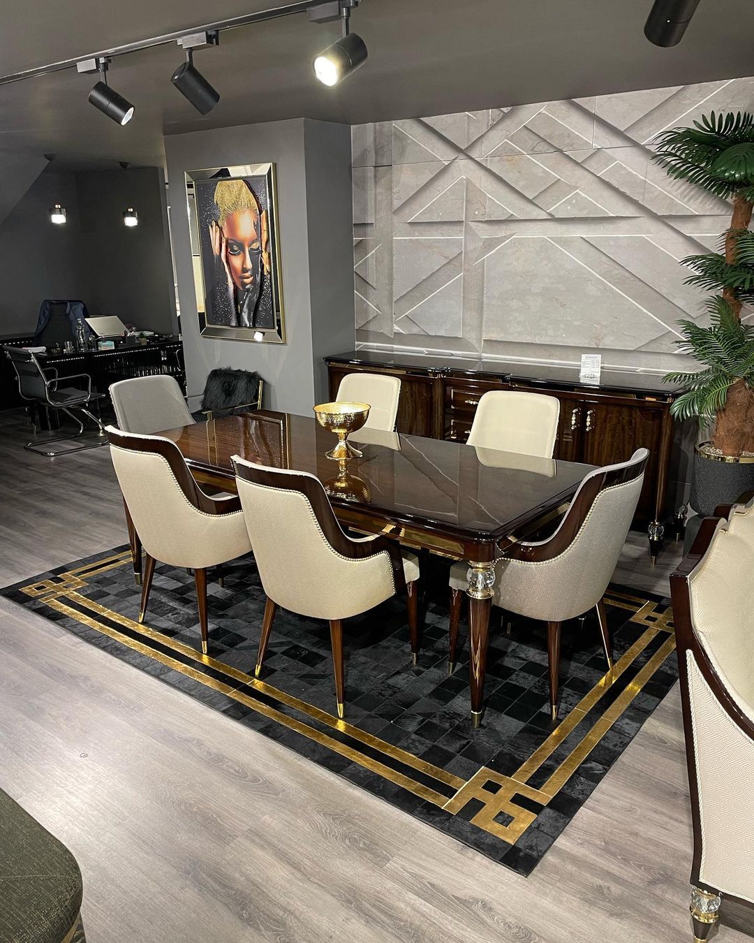 Tinera Handcrafted Flatweave Natural Leather Rug