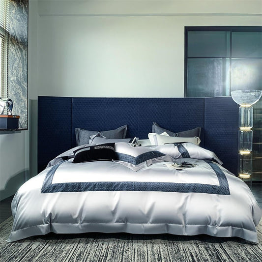 Sablier Silver Luxury Bedding Set