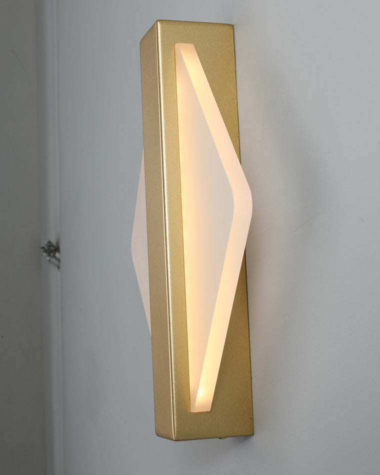 WOMO Geometric Acrylic Accent Wall Sconce-WM6083