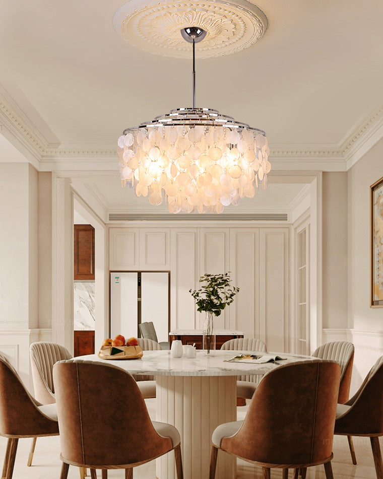 WOMO Mother of Pearl Chandelier-WM2346