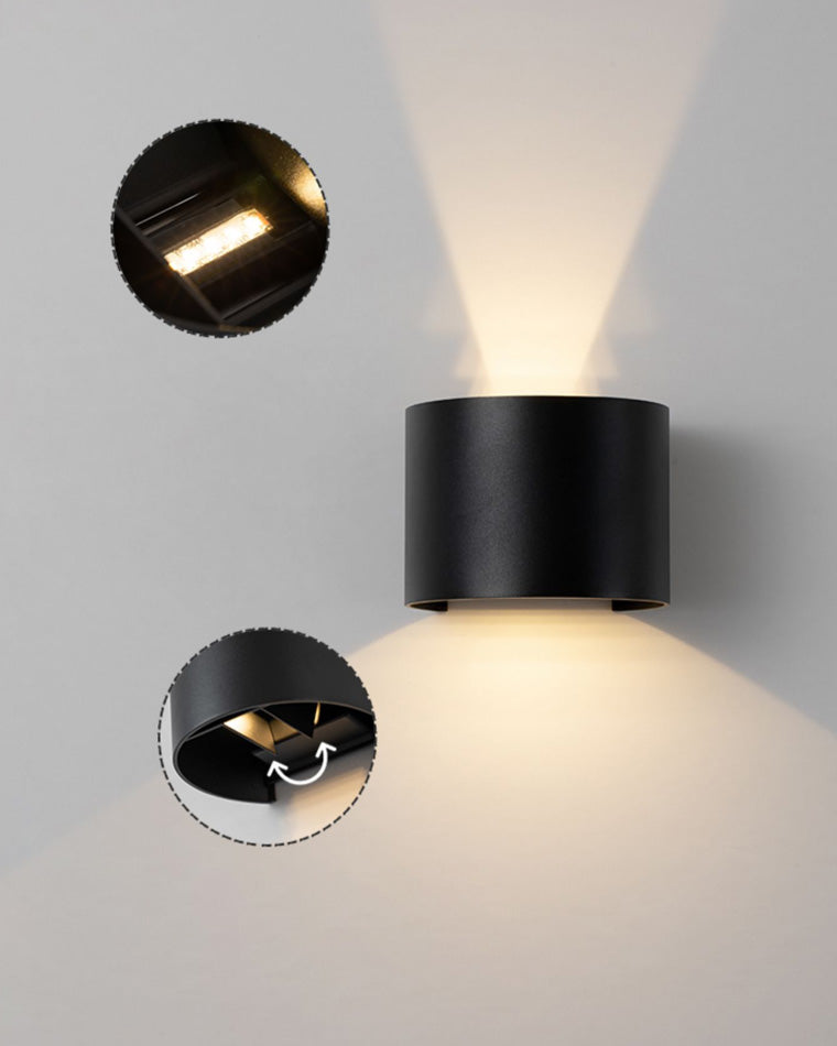 WOMO Outdoor Up Down Wall Light-WM9062