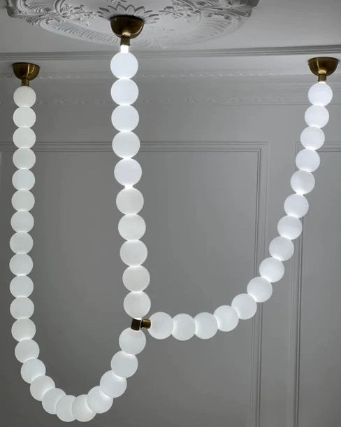 WOMO X-Pearl Necklace Chandelier-WM2805