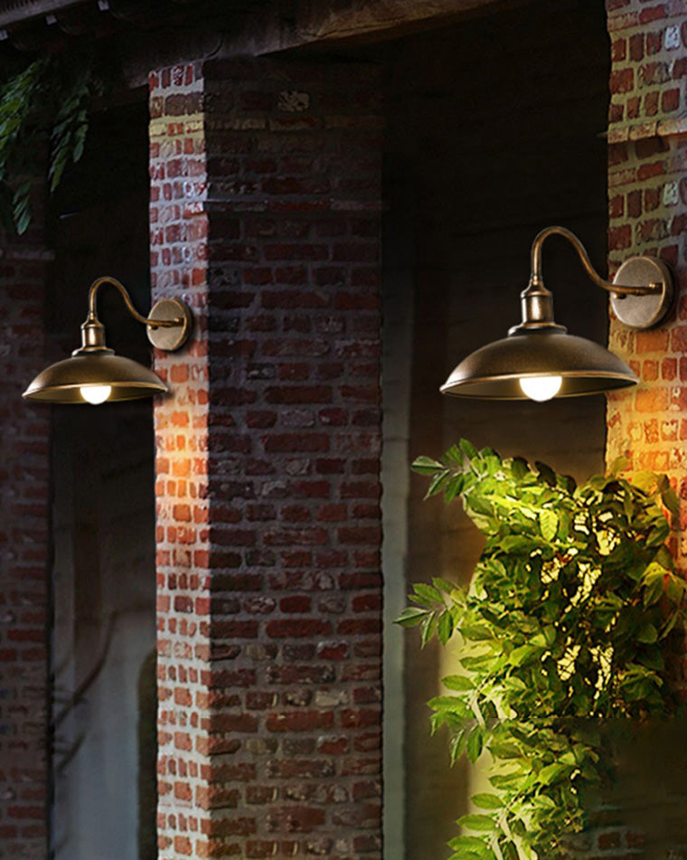 WOMO Gooseneck Barn Wall Lamp-WM9143