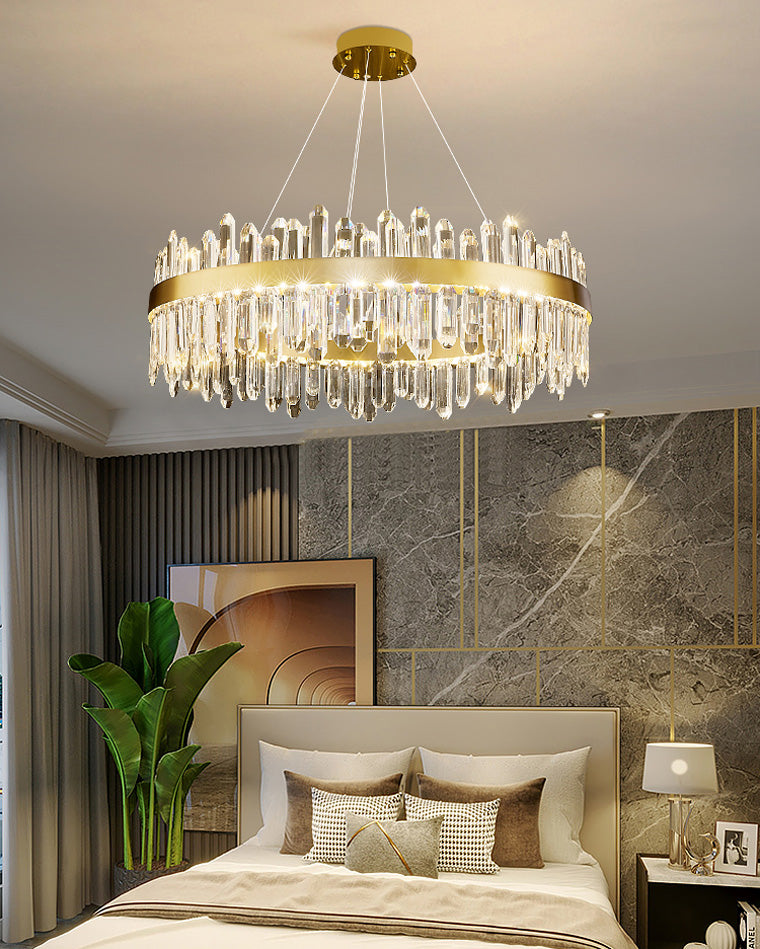 WOMO Round Crystal Chandelier-WM2488