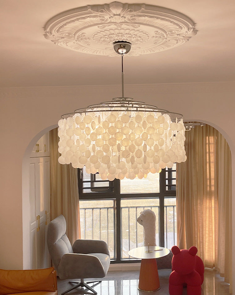 WOMO Mother of Pearl Chandelier-WM2346