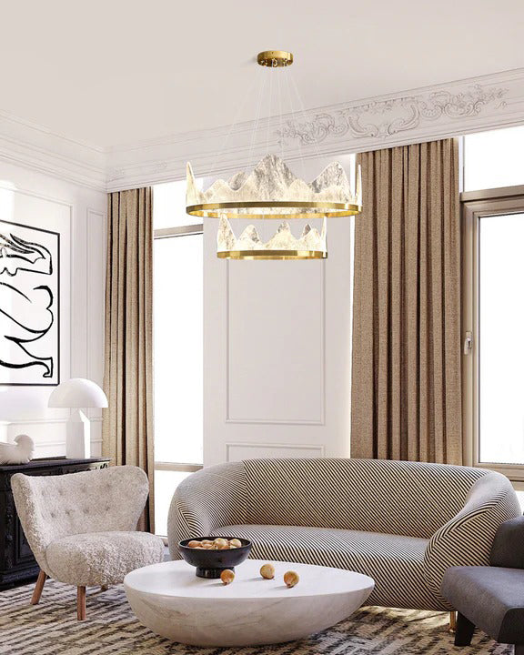 WOMO Mountain Round Chandelier-WM2361