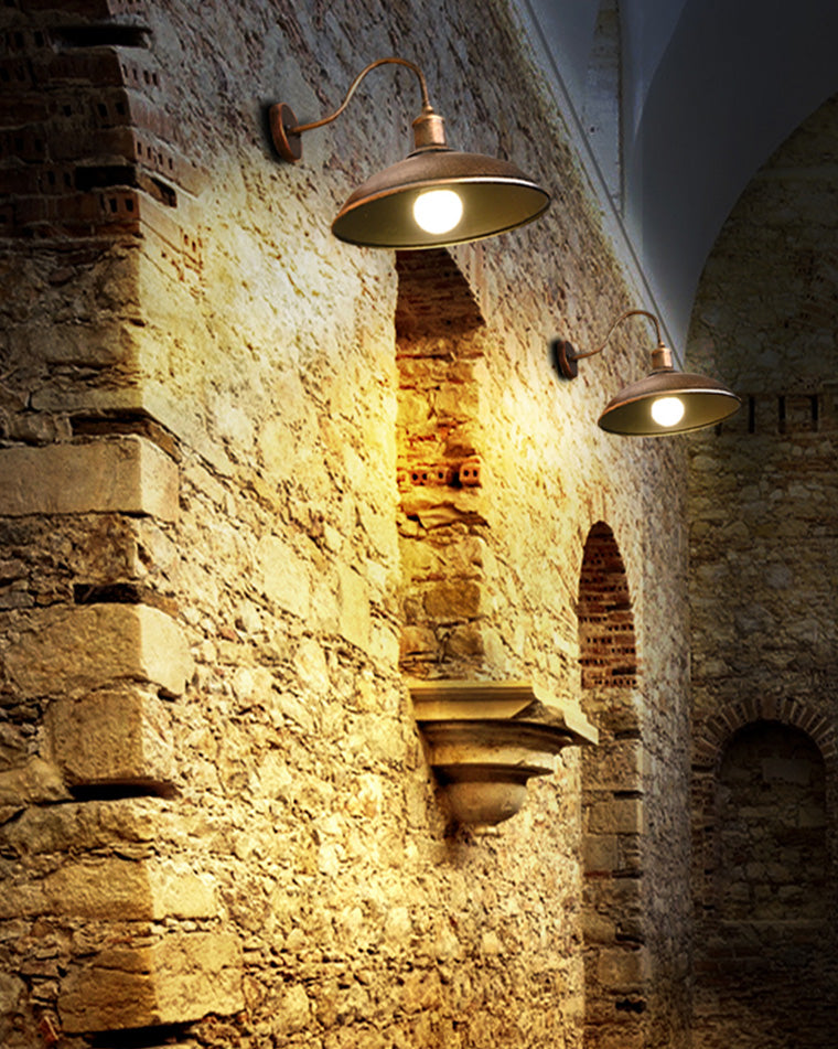 WOMO Gooseneck Barn Wall Lamp-WM9143