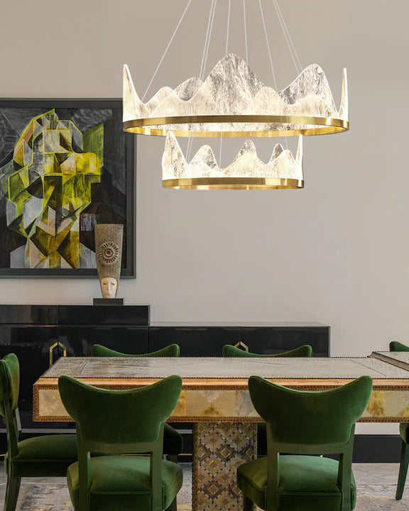 WOMO Mountain Round Chandelier-WM2361