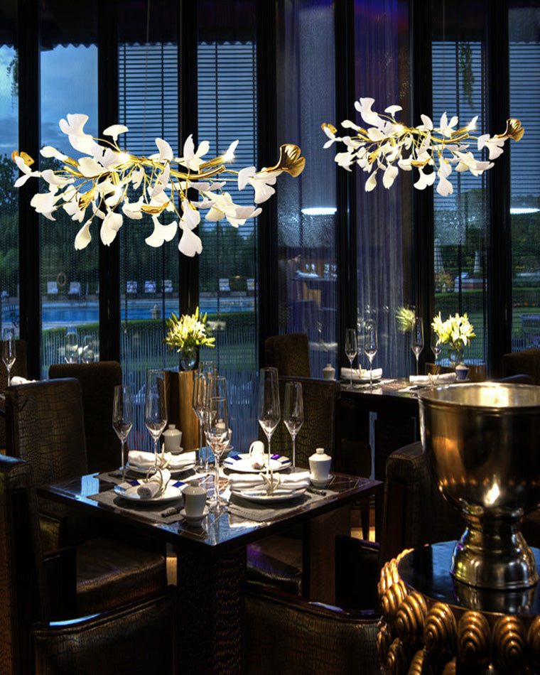 WOMO Gingko Linear Chandelier-WM2432