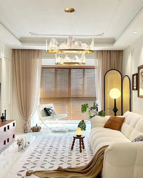 WOMO Mountain Round Chandelier-WM2361