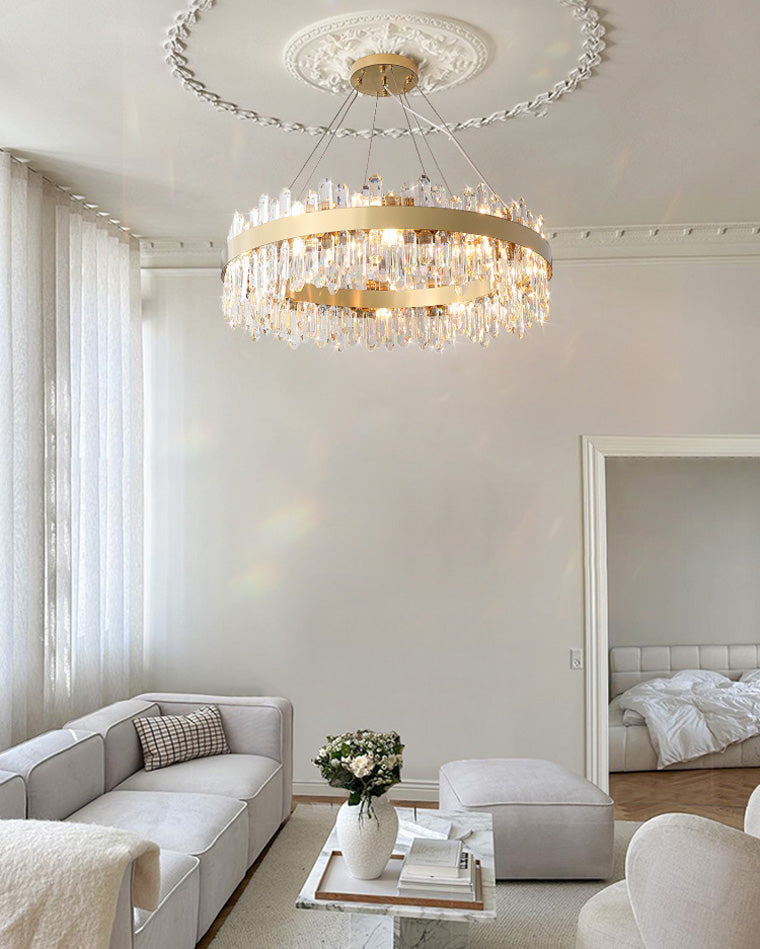 WOMO Round Crystal Chandelier-WM2488