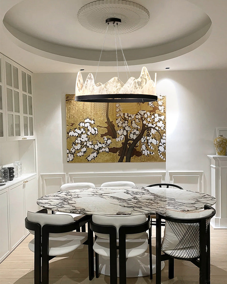 WOMO Mountain Round Chandelier-WM2361