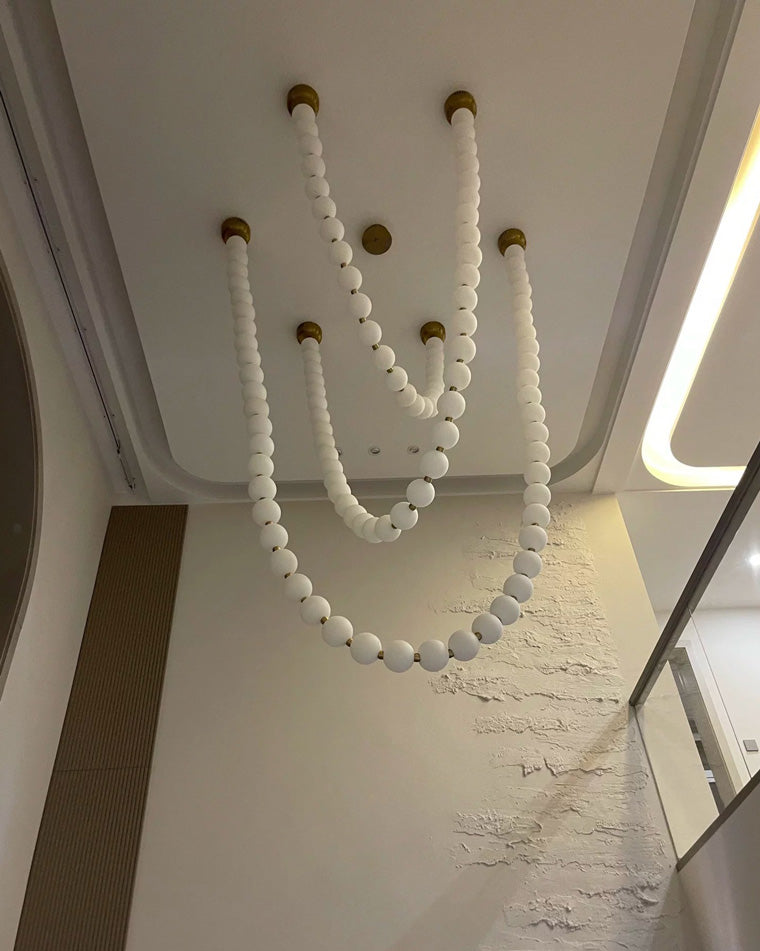 WOMO X-Pearl Necklace Chandelier-WM2805