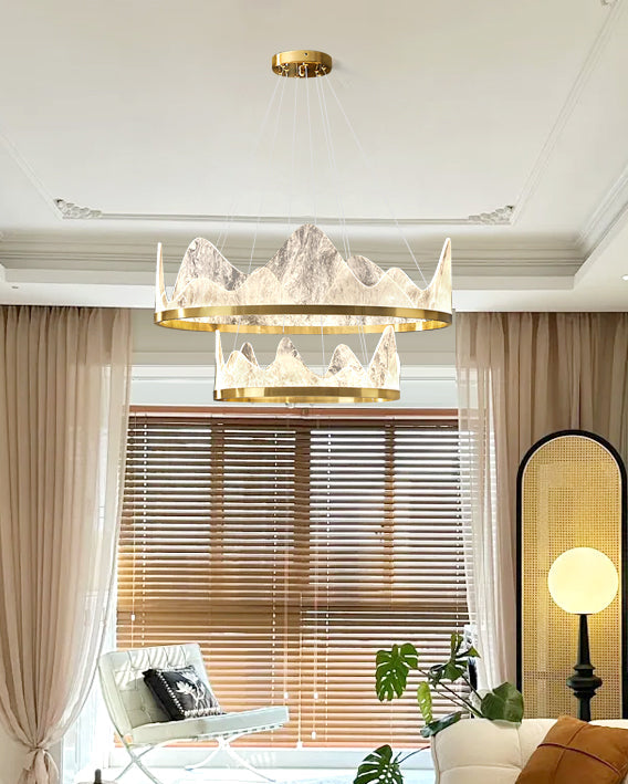 WOMO Mountain Round Chandelier-WM2361