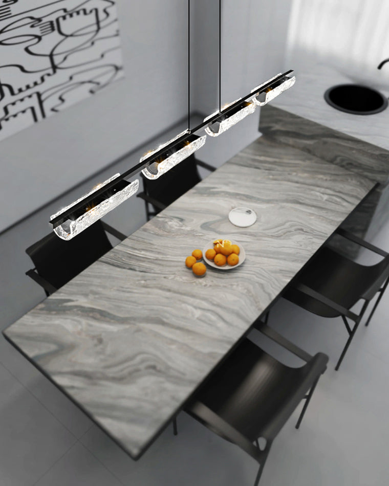 WOMO Oil Rubbed Bronze Linear Pendant Light-WM2331