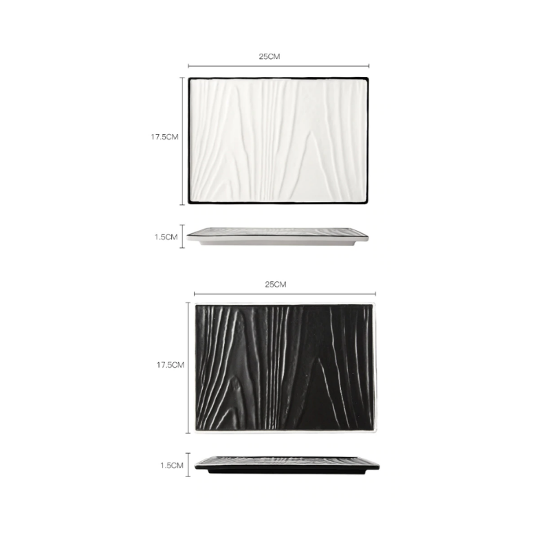 Klastiva‚Ñ¢ Classic Premium Flat Steak Plate - Nordic Side - 