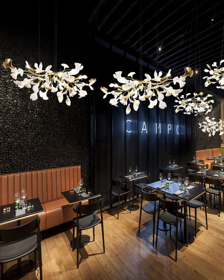 WOMO Gingko Linear Chandelier-WM2433