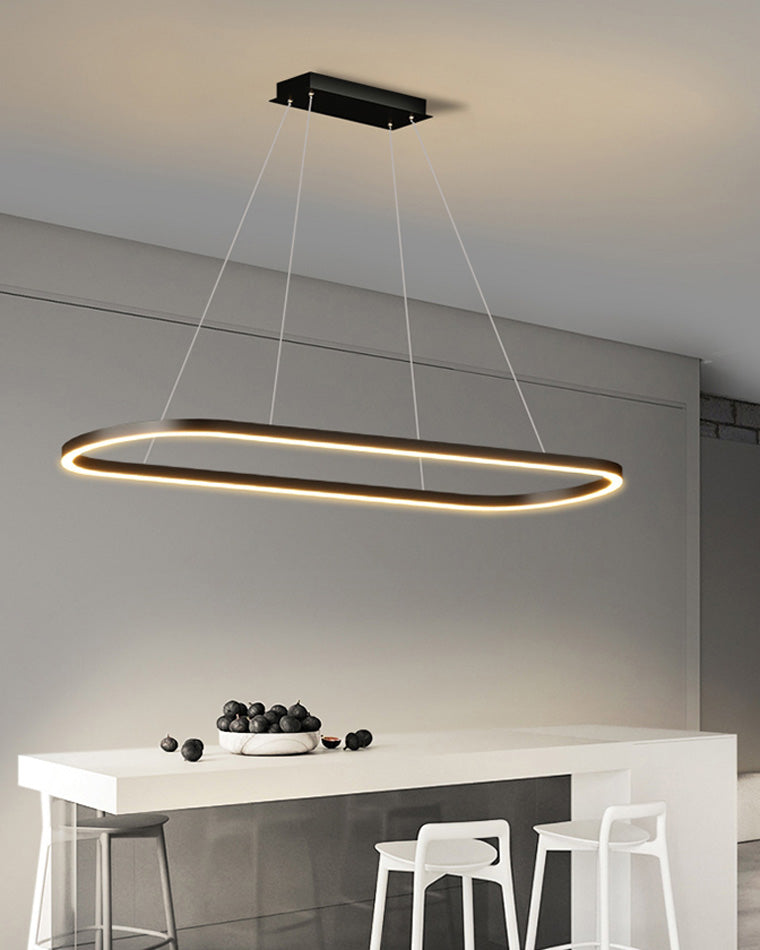 WOMO Long Oval Pendant Light-WM2434