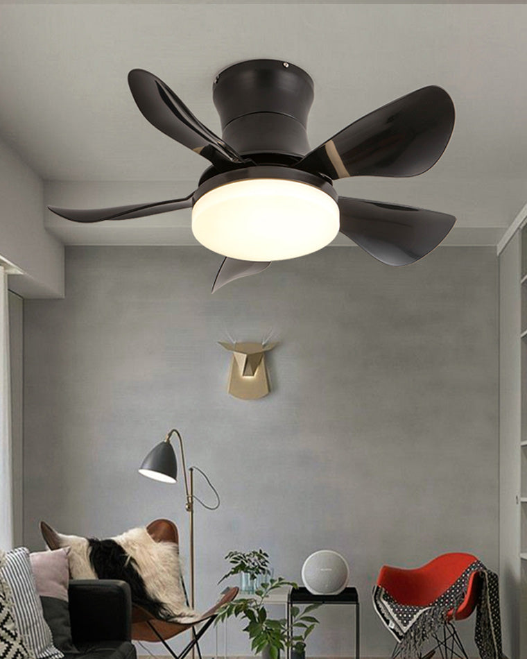 WOMO Small Ceiling Fan Lamp-WM5088