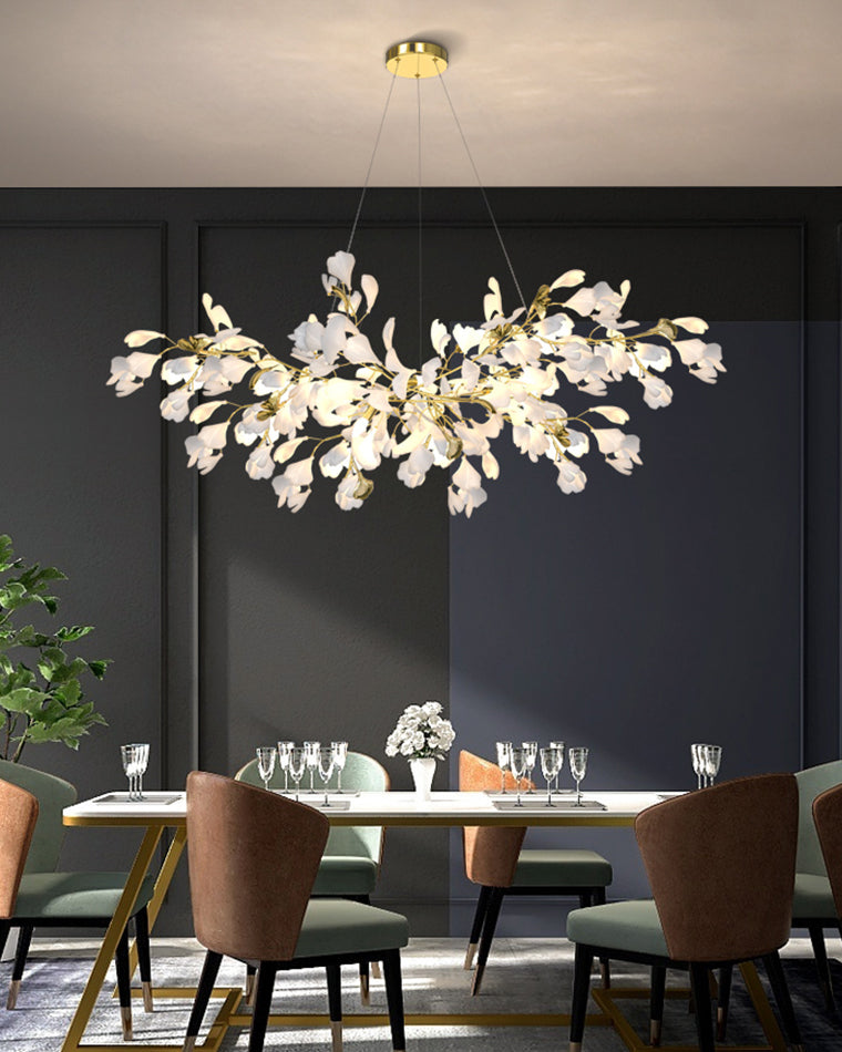 WOMO Gingko Branch Chandelier-WM2424
