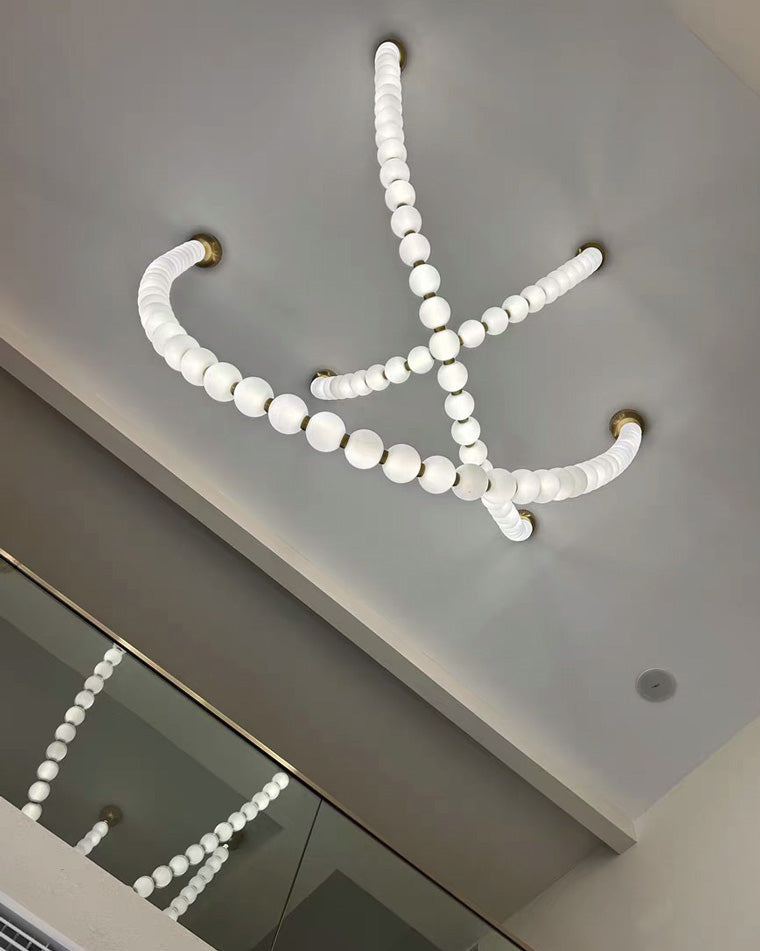 WOMO X-Pearl Necklace Chandelier-WM2805