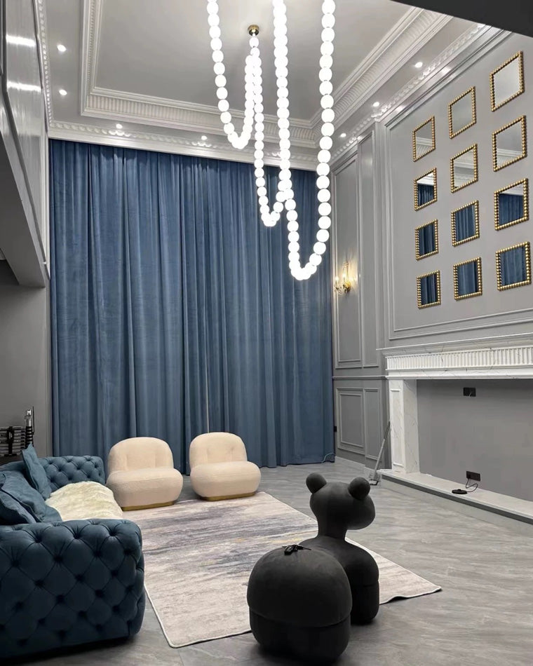 WOMO X-Pearl Necklace Chandelier-WM2805