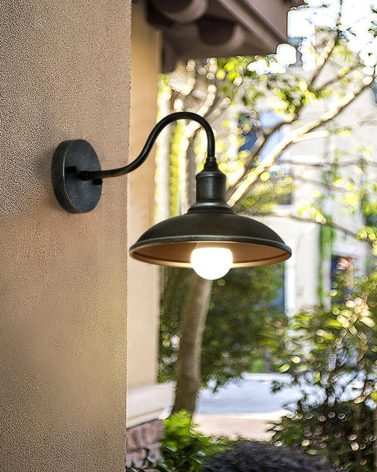 WOMO Gooseneck Barn Wall Lamp-WM9143