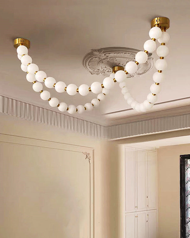 WOMO X-Pearl Necklace Chandelier-WM2805