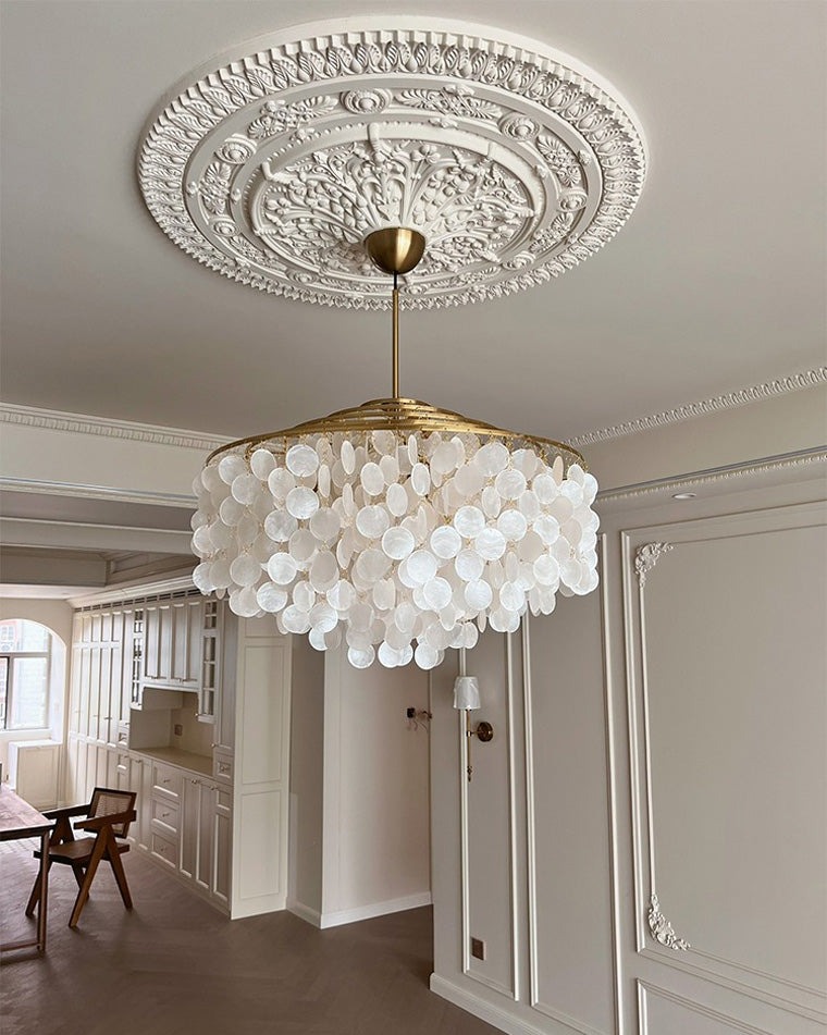 WOMO Mother of Pearl Chandelier-WM2346