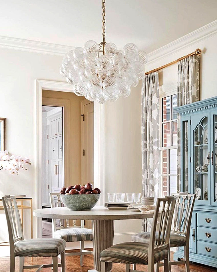 WOMO Textured Glass Bubble Chandelier-WM2180