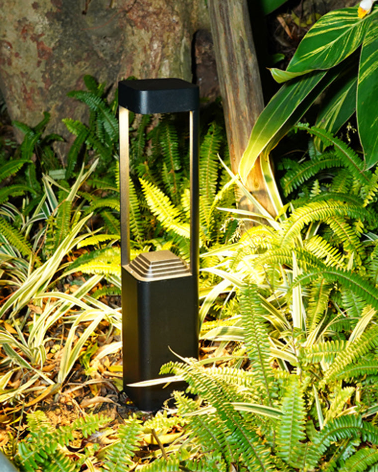 WOMO Square Solar Bollard Light-WM9111