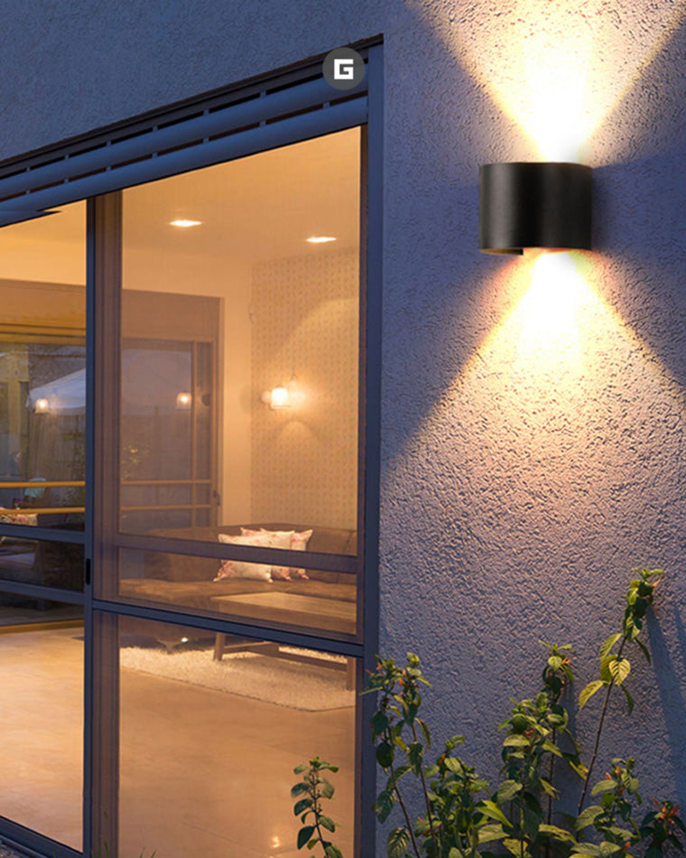 WOMO Outdoor Up Down Wall Light-WM9062