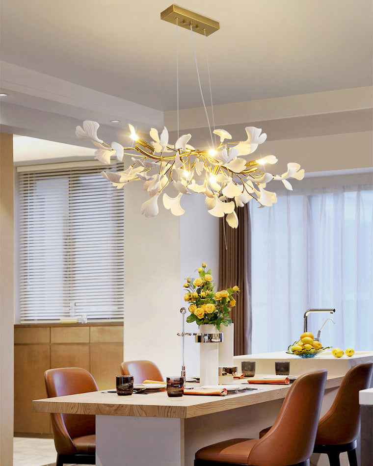 WOMO Gingko Linear Chandelier-WM2432
