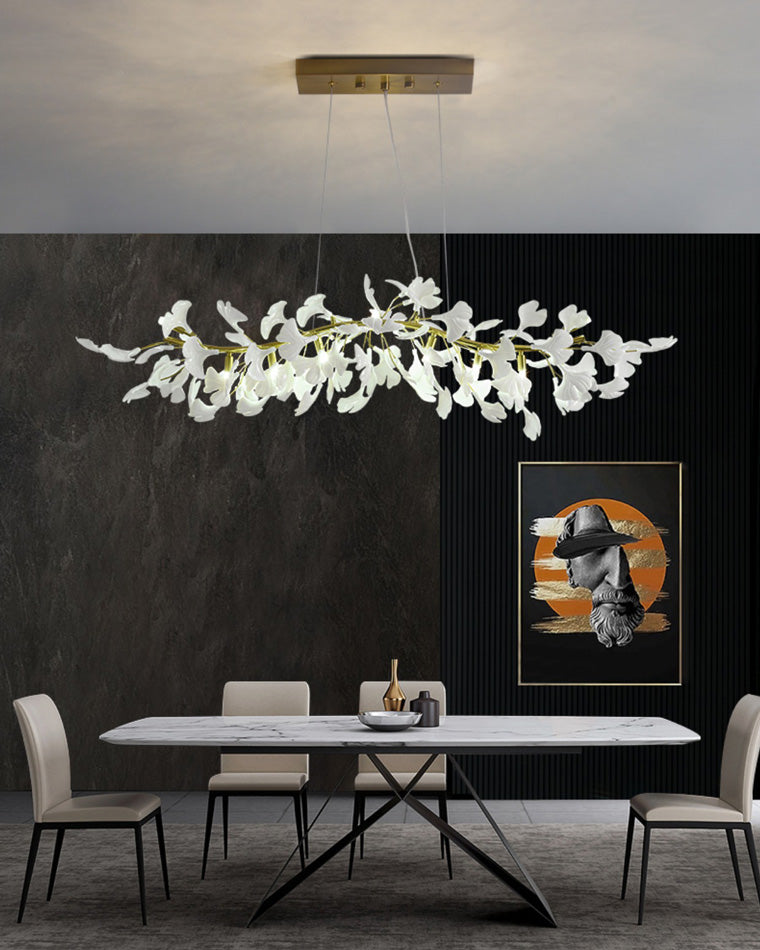 WOMO Gingko Linear Chandelier-WM2433