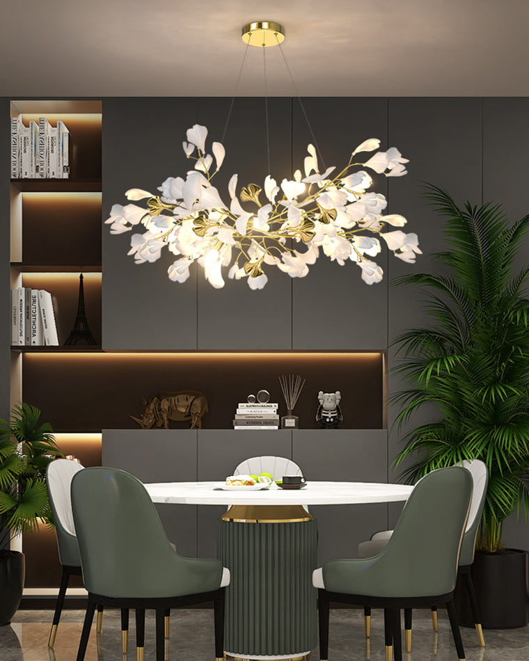 WOMO Gingko Branch Chandelier-WM2424