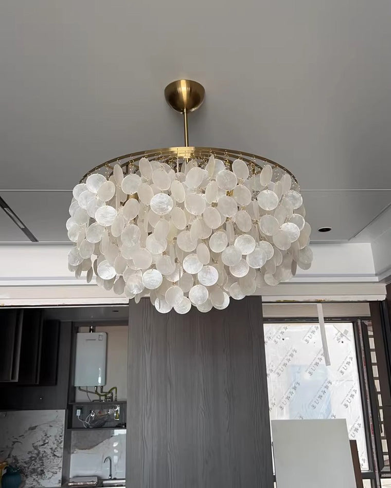WOMO Mother of Pearl Chandelier-WM2346