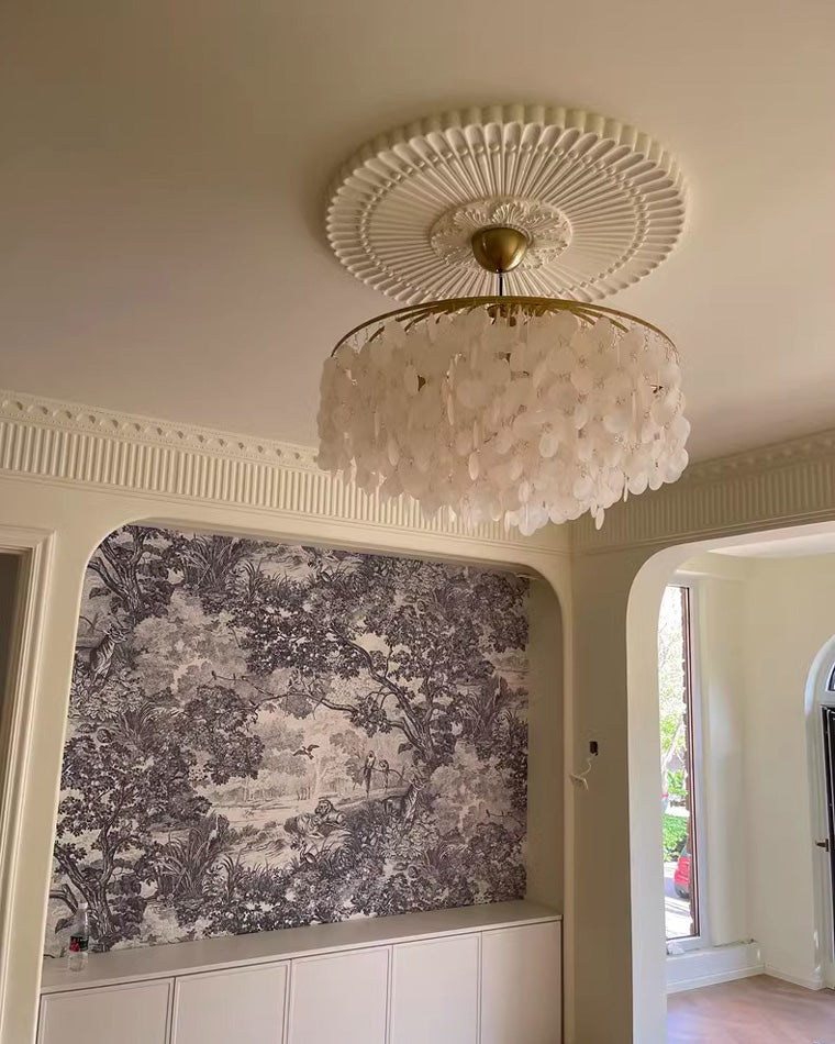 WOMO Mother of Pearl Chandelier-WM2346