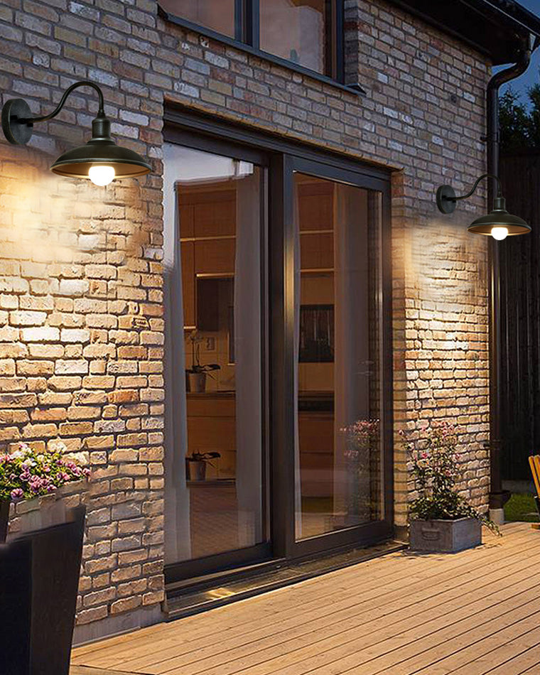 WOMO Gooseneck Barn Wall Lamp-WM9143