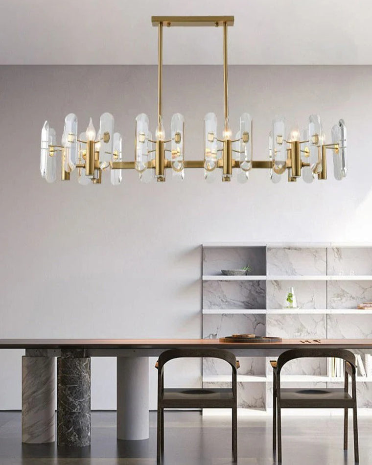 WOMO Linear Crystal Chandelier-WM2459