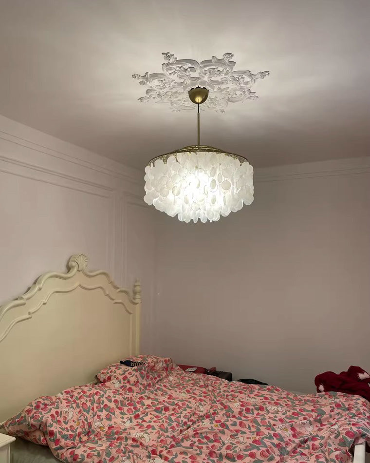 WOMO Mother of Pearl Chandelier-WM2346