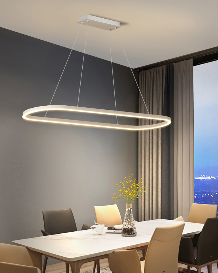 WOMO Long Oval Pendant Light-WM2434