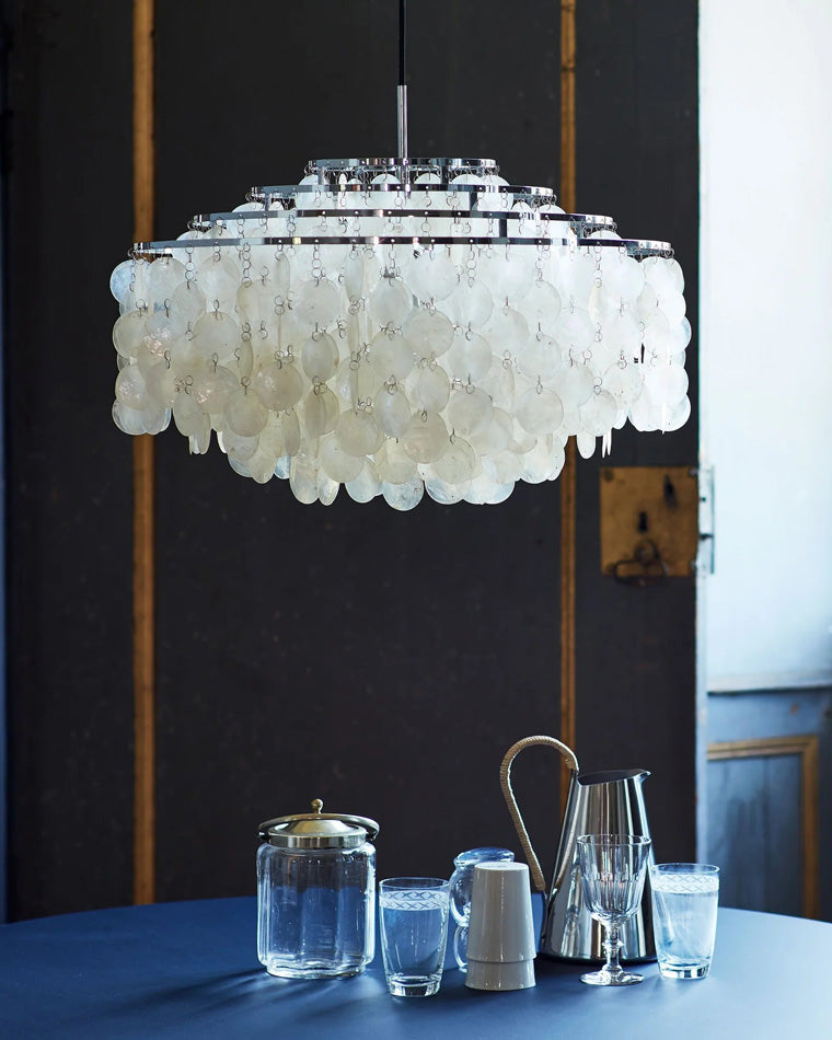 WOMO Mother of Pearl Chandelier-WM2346