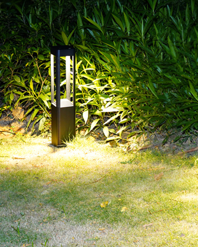 WOMO Square Solar Bollard Light-WM9111